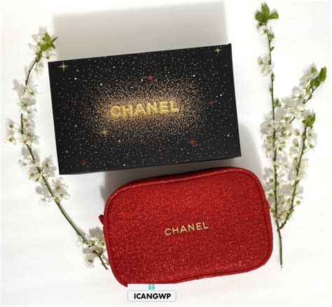 beauty set chanel|Chanel tweed makeup gift set.